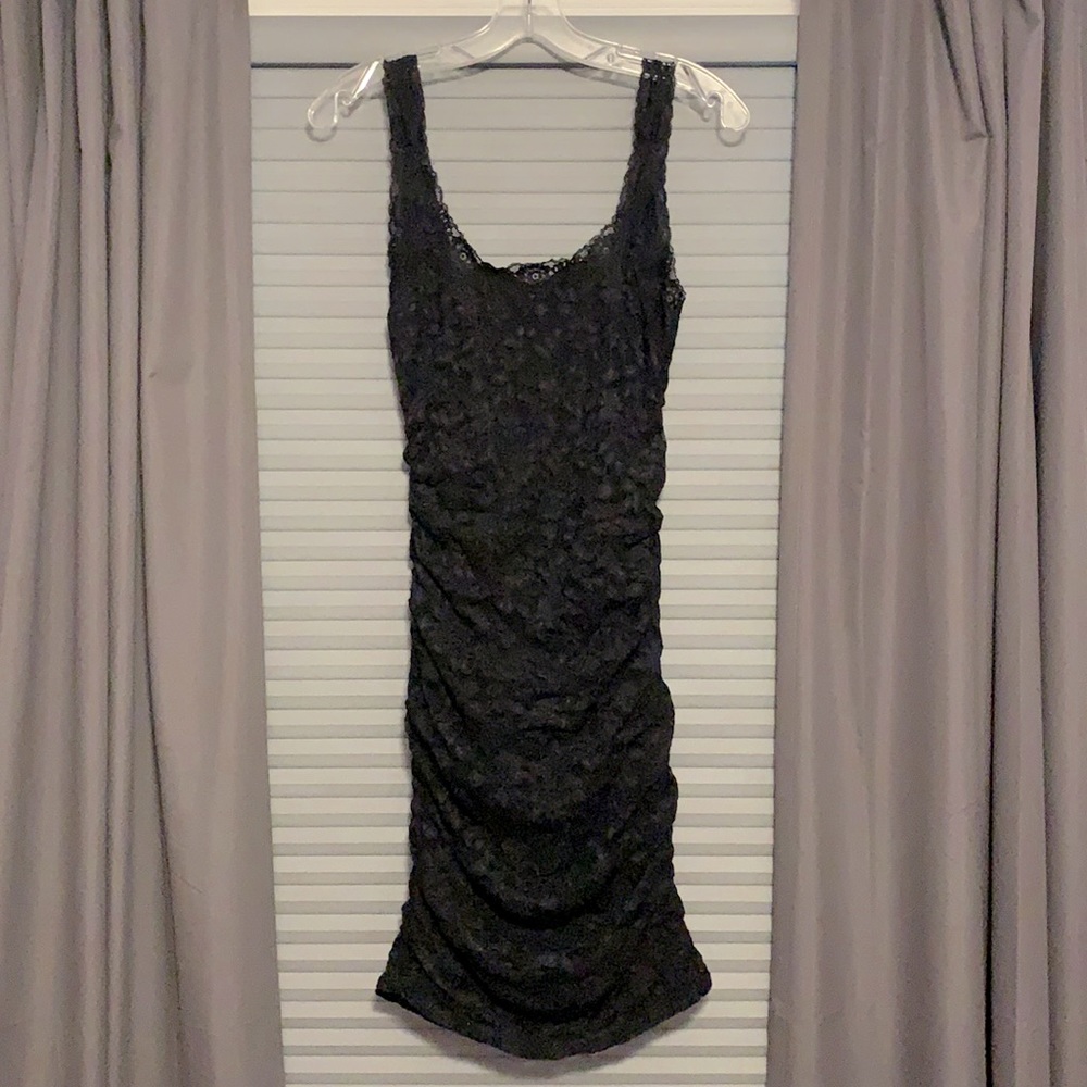 Moda International small black lace dress